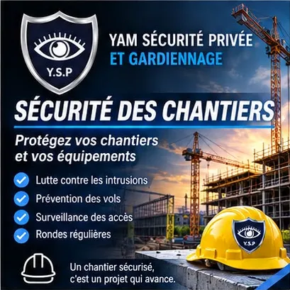 Visuel YSP : Sécurité des chantiers