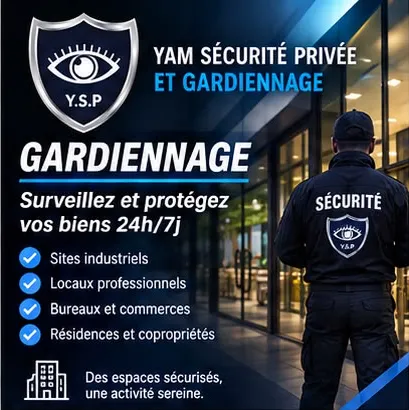 Visuel YSP : Gardiennage